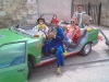 Les clowns_voiture_verte